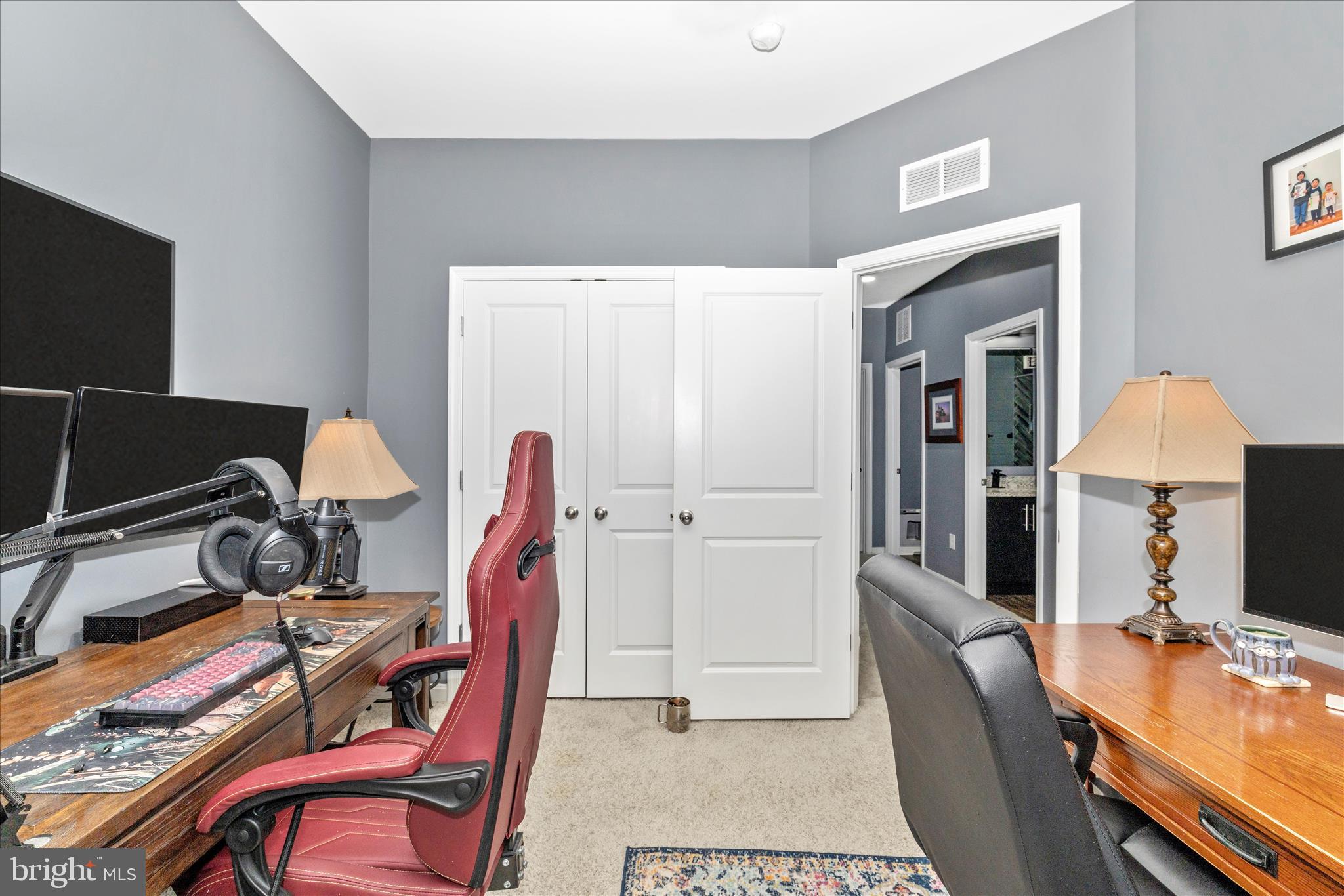 7001 Freedom Way Frederick, MD 21703 - Photo 34 of 65 a workspace with furniture and a wooden floor