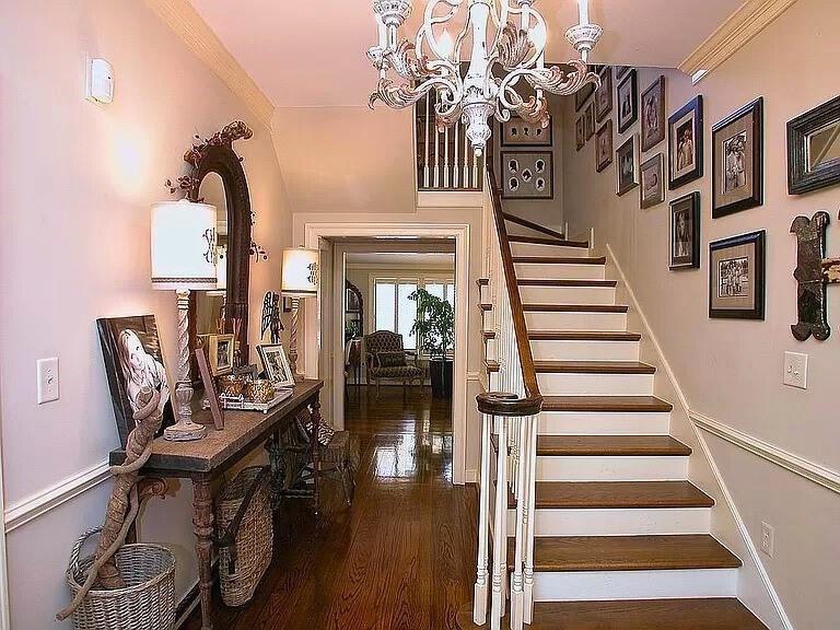 1885 Lake Warner Road Gainesville, GA 30501 - Photo 4 of 67 a view of entryway and hall with wooden floor