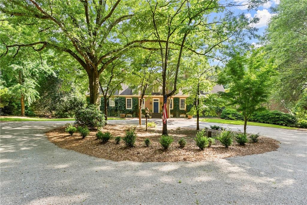 1885 Lake Warner Road Gainesville, GA 30501 - Photo 52 of 67 a view of a yard with plants and trees