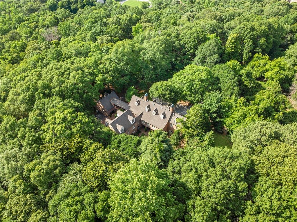 1885 Lake Warner Road Gainesville, GA 30501 - Photo 63 of 67 an aerial view of a house with yard and outdoor space