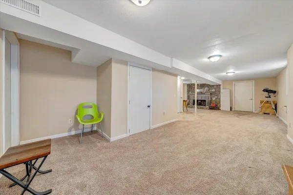 a view of a storage & utility room