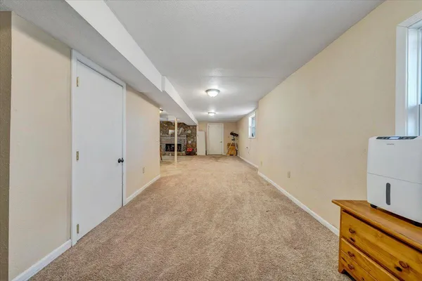 a view of a storage & utility room