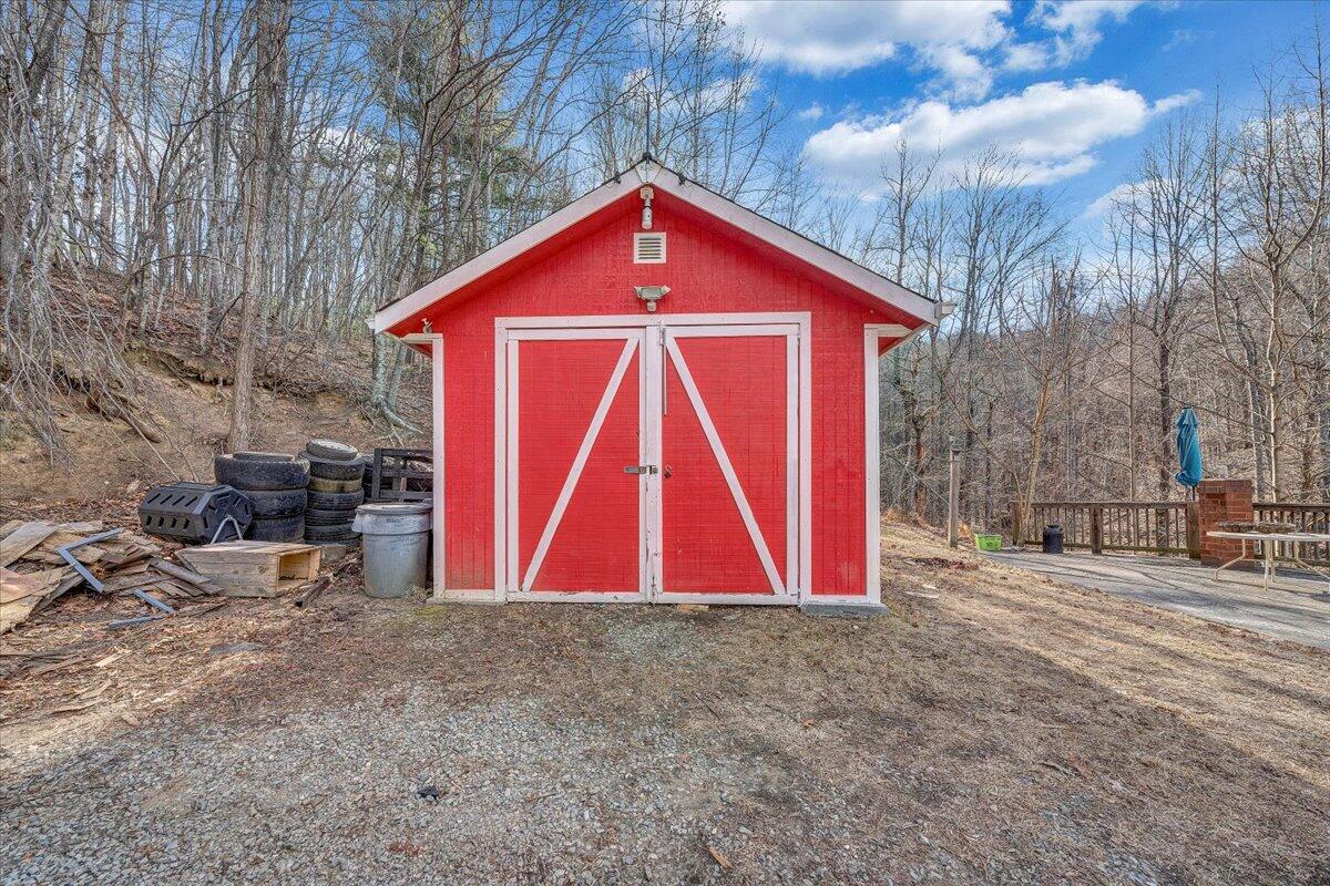 6847 Crowell Gap Road Boones Mill, VA 24065 - Photo 30 of 55 a view of backyard of house