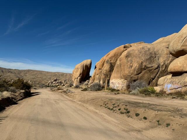 Andes Trail Apple Valley, CA 92308 - Photo 27 of 30 a view of a road with a snow in the background