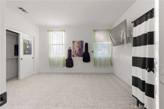 a view of living room with flat screen tv