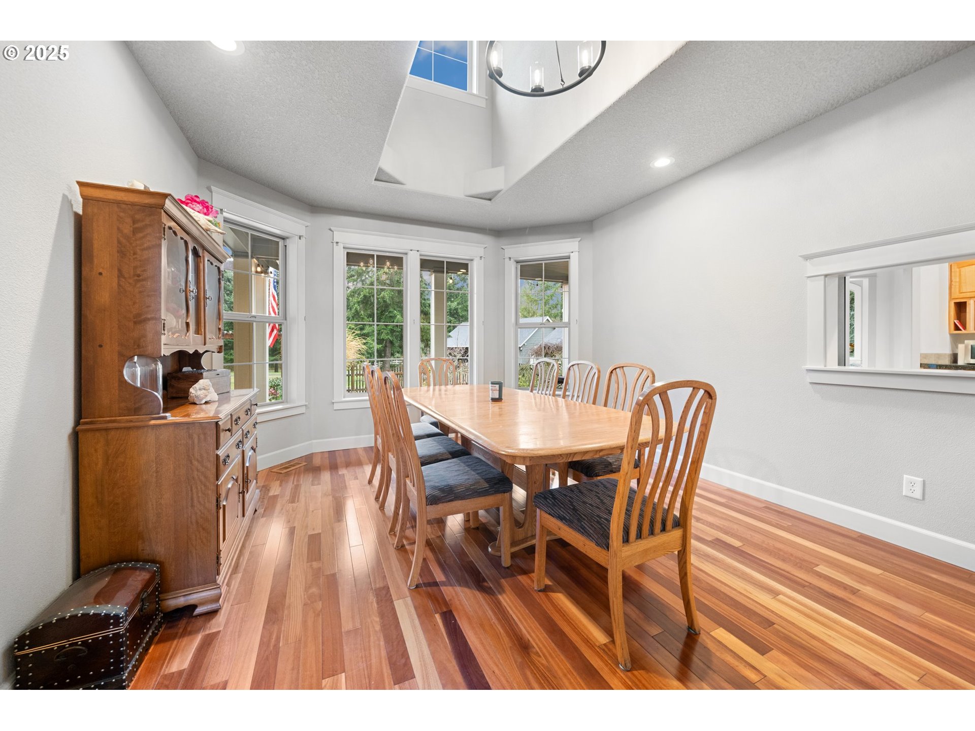 30180 Carrico Valley Road St. Helens, OR 97051 - Photo 22 of 48 a view of a dining room with furniture window and outside view