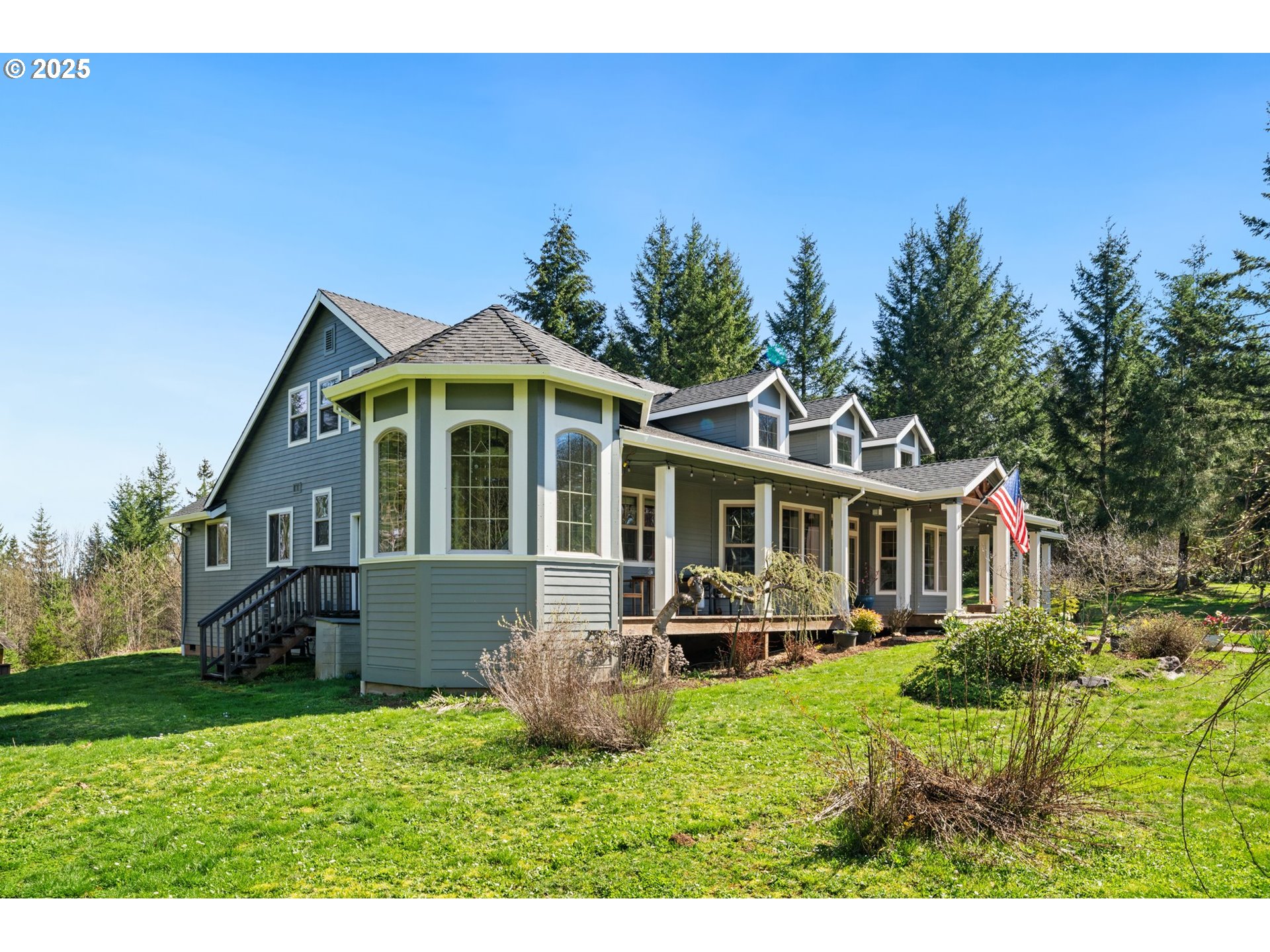 30180 Carrico Valley Road St. Helens, OR 97051 - Photo 39 of 48 a front view of a house with a porch
