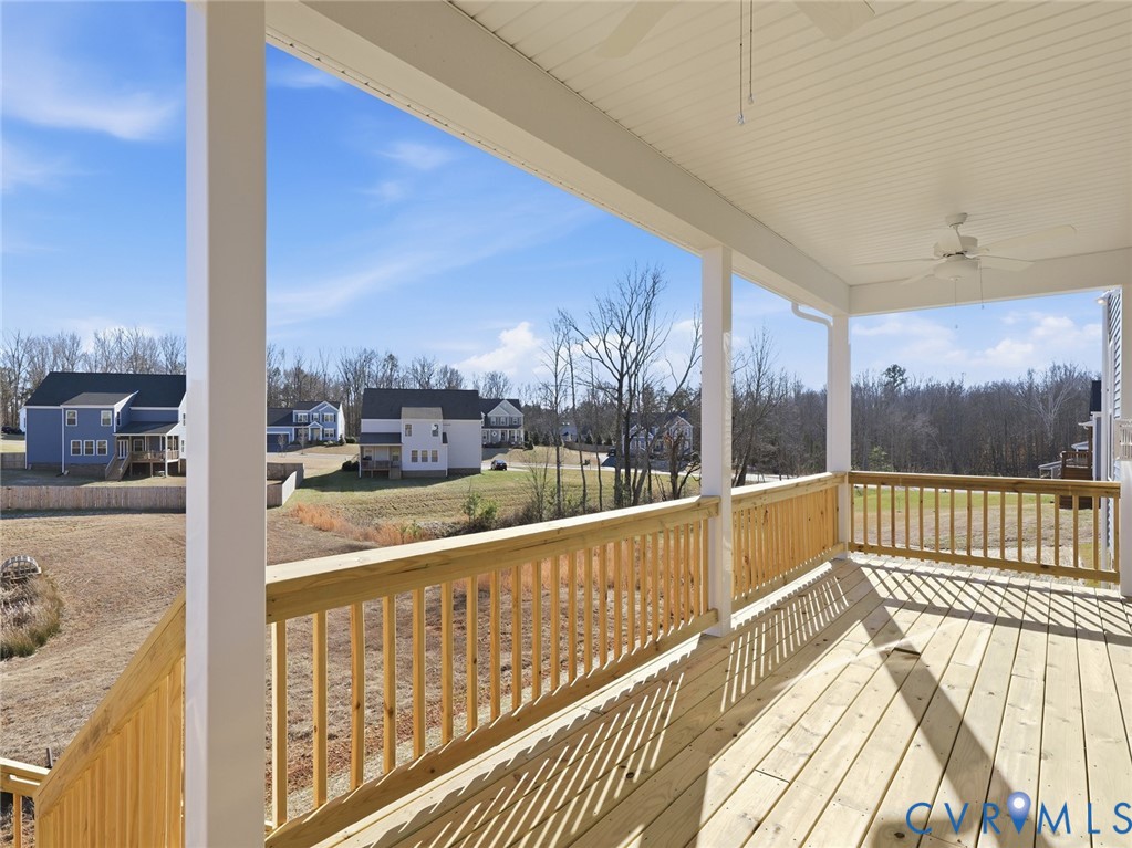 1711 Reed Marsh Lane Goochland, VA 23063 - Photo 23 of 25 a view of balcony with city view