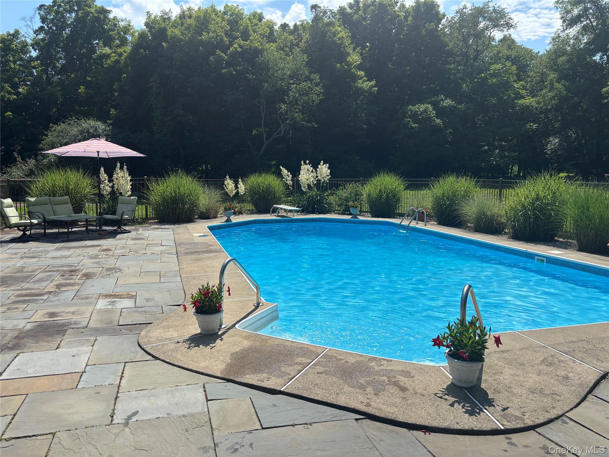 114 Last Road Middletown, NY 10941 - Photo 45 of 50 Picture from early last summer showing open pool and mature ornamental grasses
