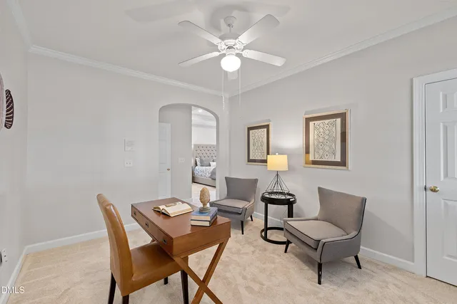 a view of a room with wooden floor and cabinet