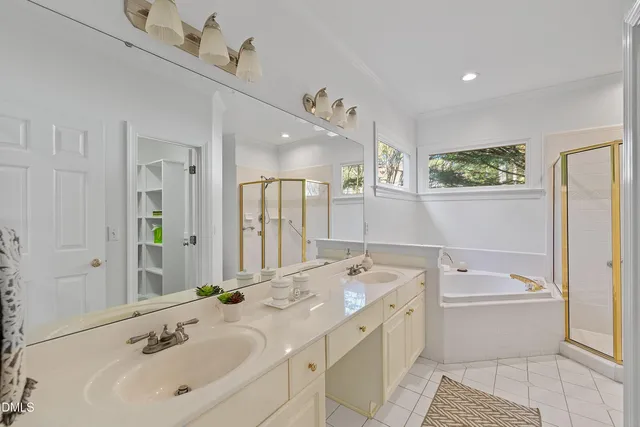 an empty room with a ceiling fan and a window