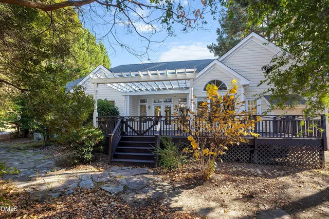 a brick building with a sign on it