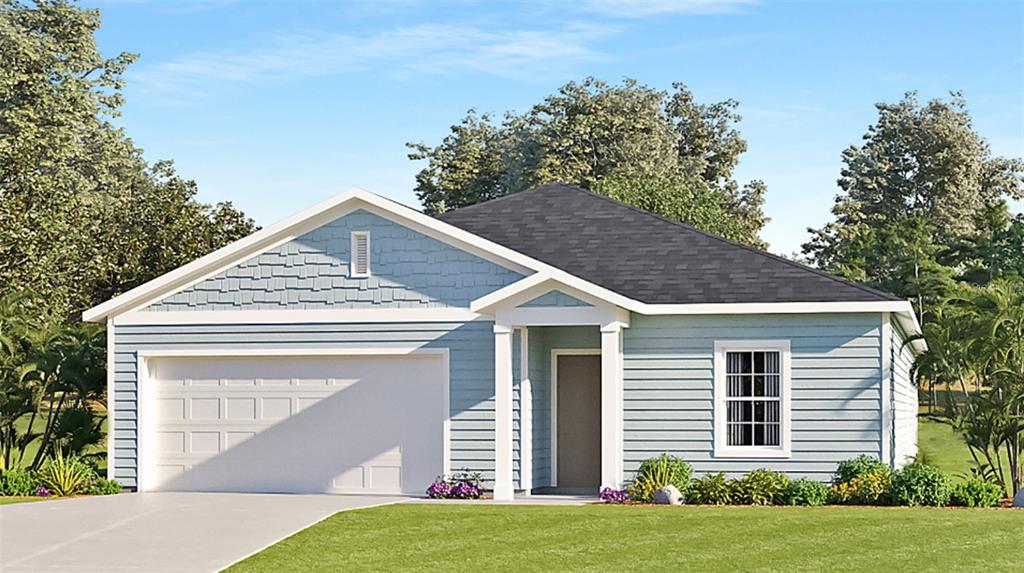 6550 Southwest 89th Loop Ocala, FL 34476 - Photo 1 of 1 Artist rendering; illustration only; colors, features, and garage orientation may differ.