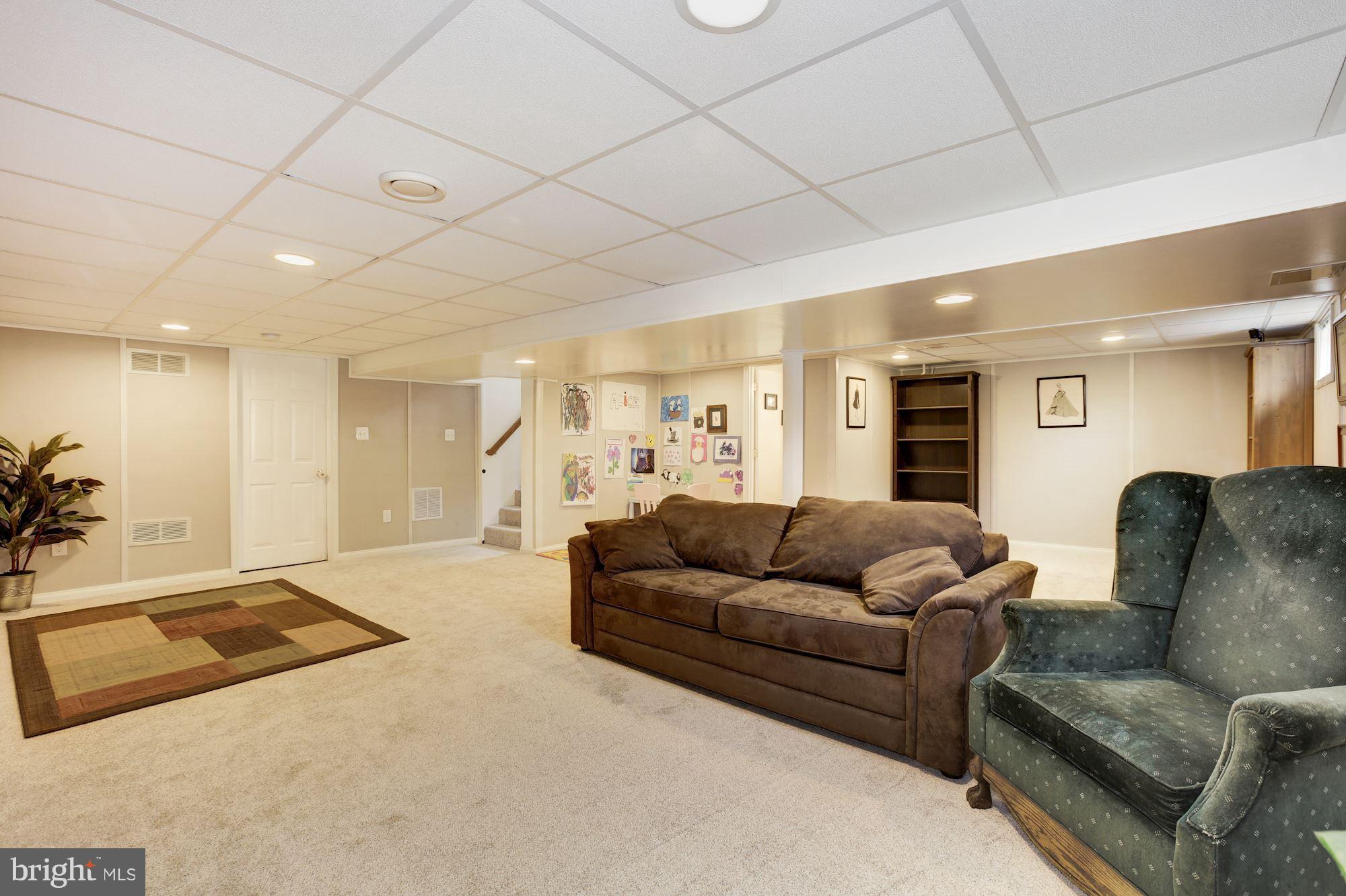 6018 Craig Street Springfield, VA 22150 - Photo 14 of 30 Huge rec room