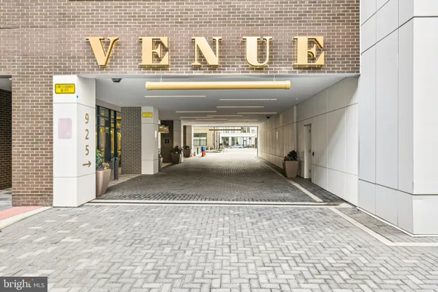 a view of lobby with a rug