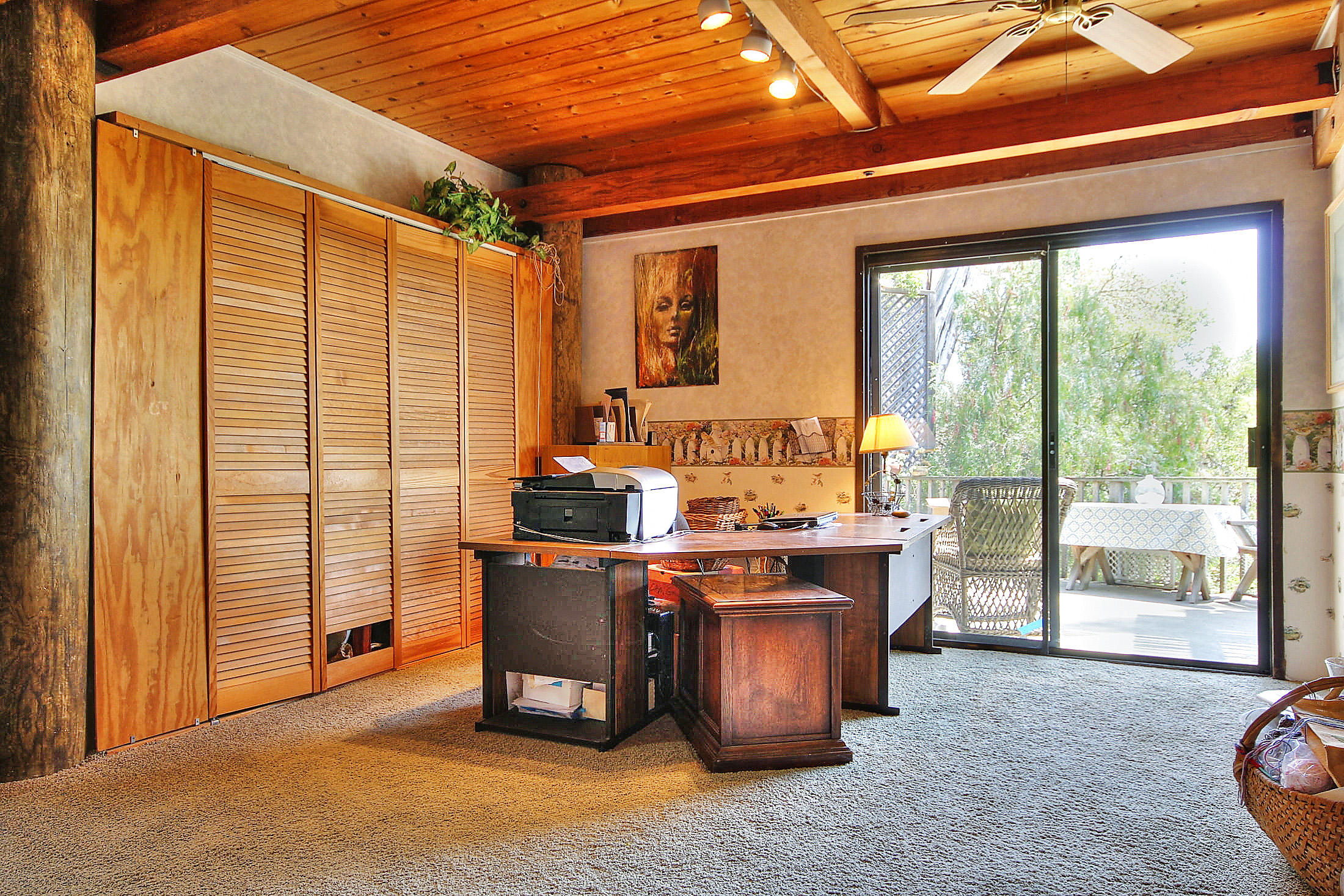 859 Jimeno Road Santa Barbara, CA 93103 - Photo 12 of 24 Office/Den with View Deck Access