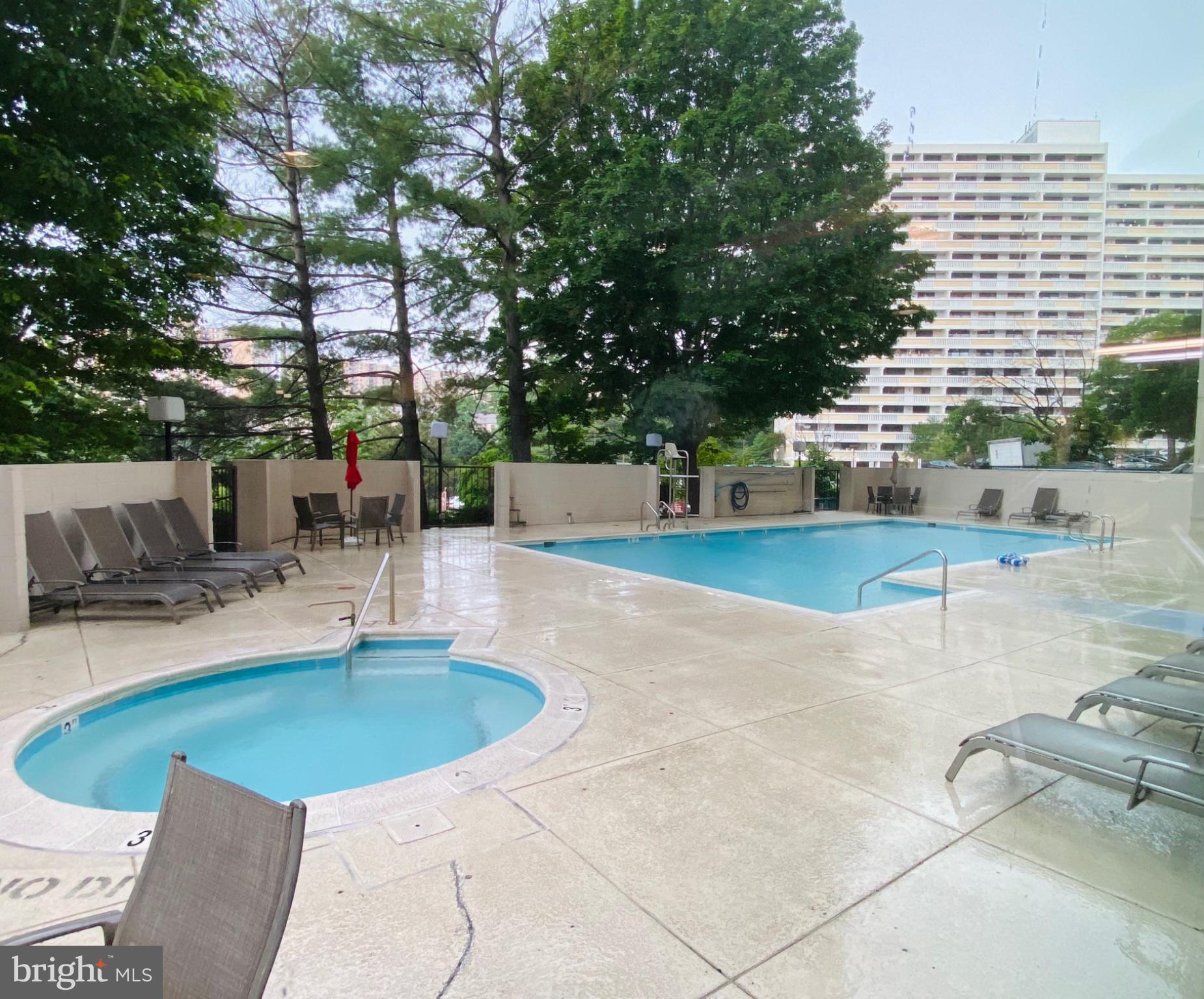 5911 Edsall Road, Unit PH03 Alexandria, VA 22304 - Photo 23 of 31 Large Outdoor Pool Area