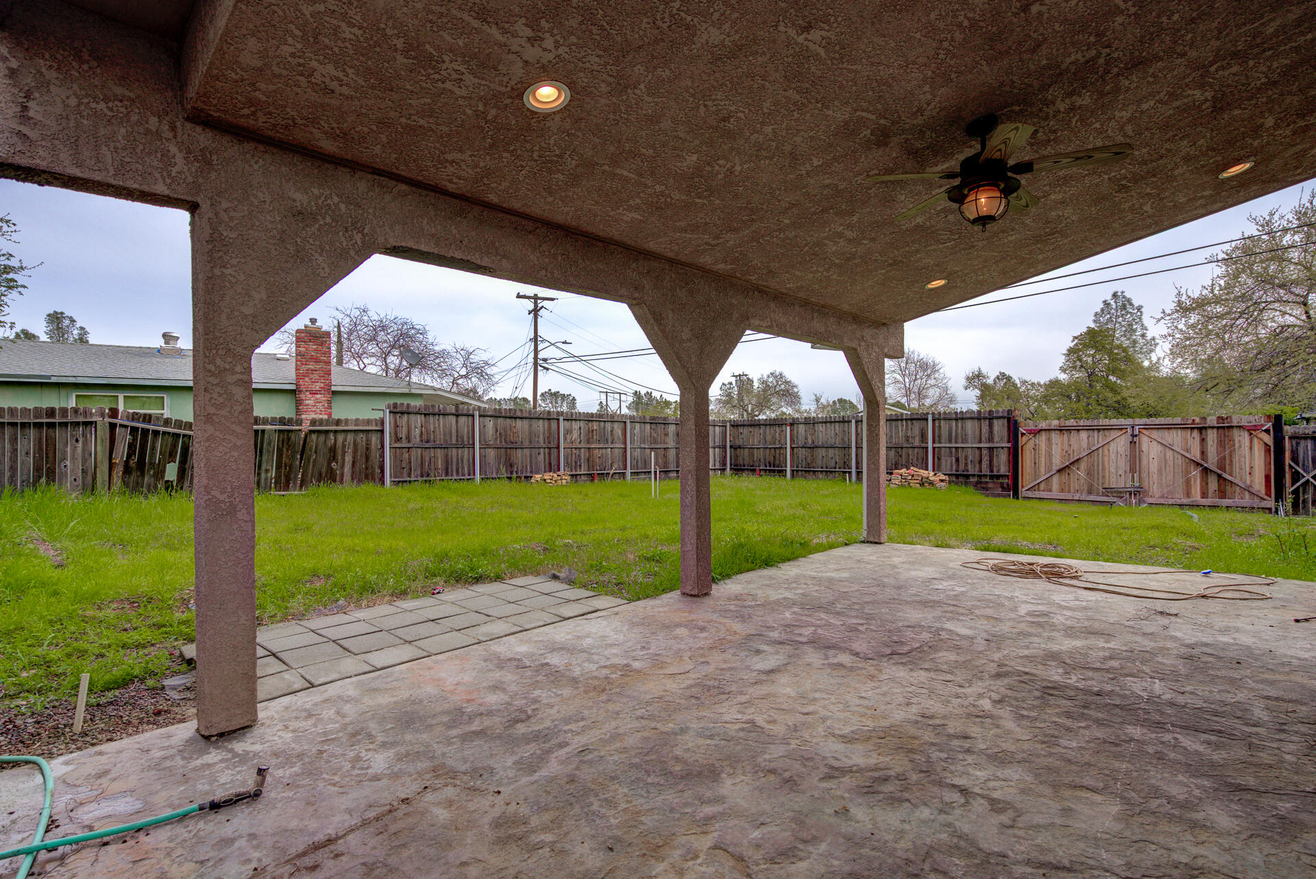 1208 Riviera Drive Redding, CA 96001 - Photo 34 of 39 a view of outdoor space with trampoline