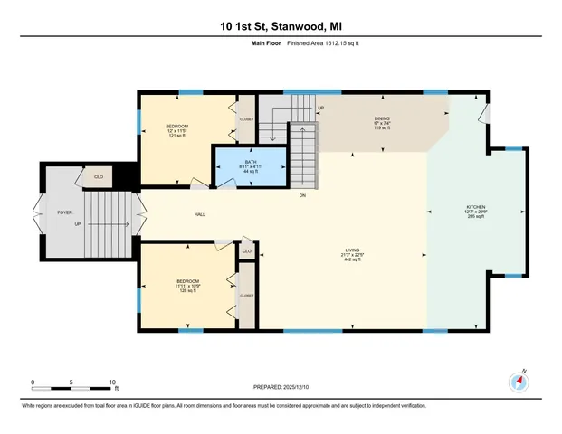 $449,000 | 10 1st Street, Stanwood, MI 49346