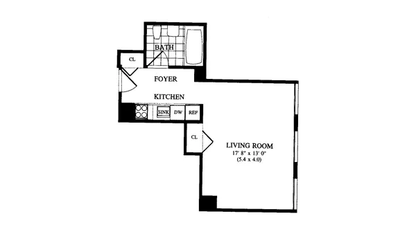 $4,000 | 250 East 54th Street, Unit 17E | Midtown East