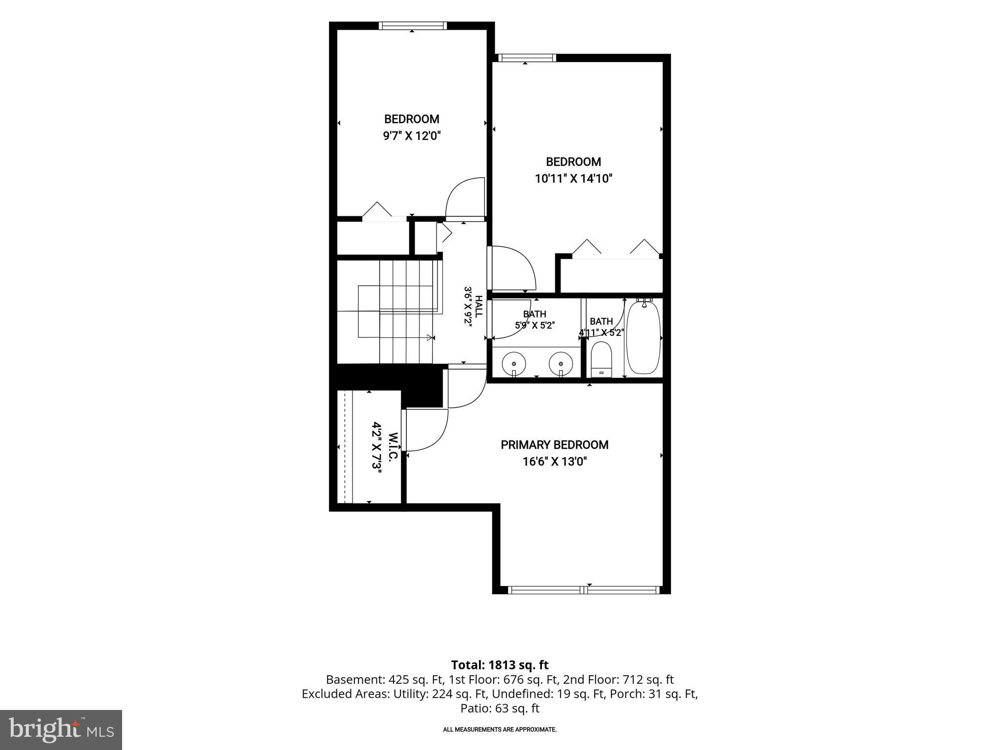 9770 Basket Ring Road Columbia, MD 21045 - Photo 41 of 43 Upper Level Floor Plan