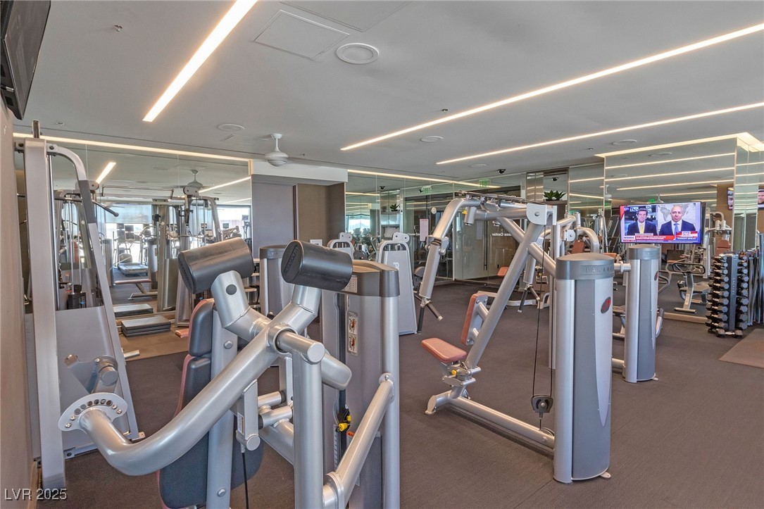 4381 West Flamingo Road, Unit 58301 Las Vegas, NV 89103 - Photo 28 of 32 View of exercise room