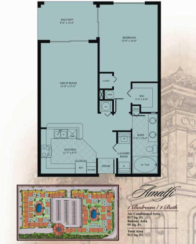 1660 Renaissance Commons Boulevard, Unit 2512 Boynton Beach, FL 33426 - Photo 16 of 16 Floor plan
