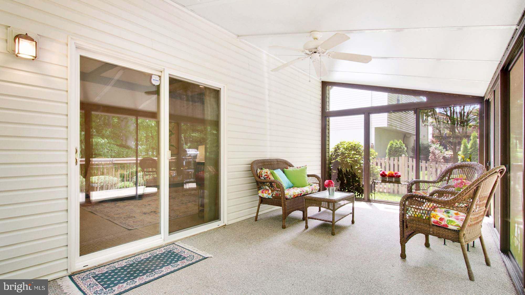 9504 Burning Branch Road Burke, VA 22015 - Photo 26 of 52 Screened In Porch