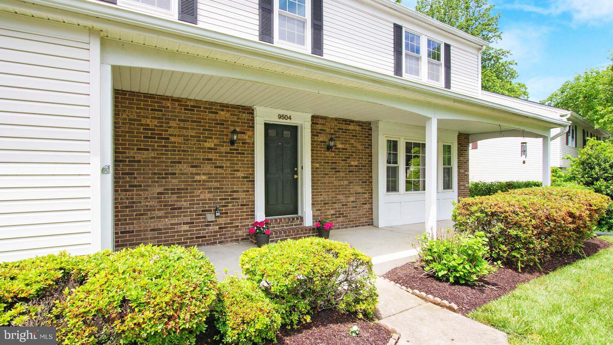 9504 Burning Branch Road Burke, VA 22015 - Photo 3 of 52 Welcoming Front Porch