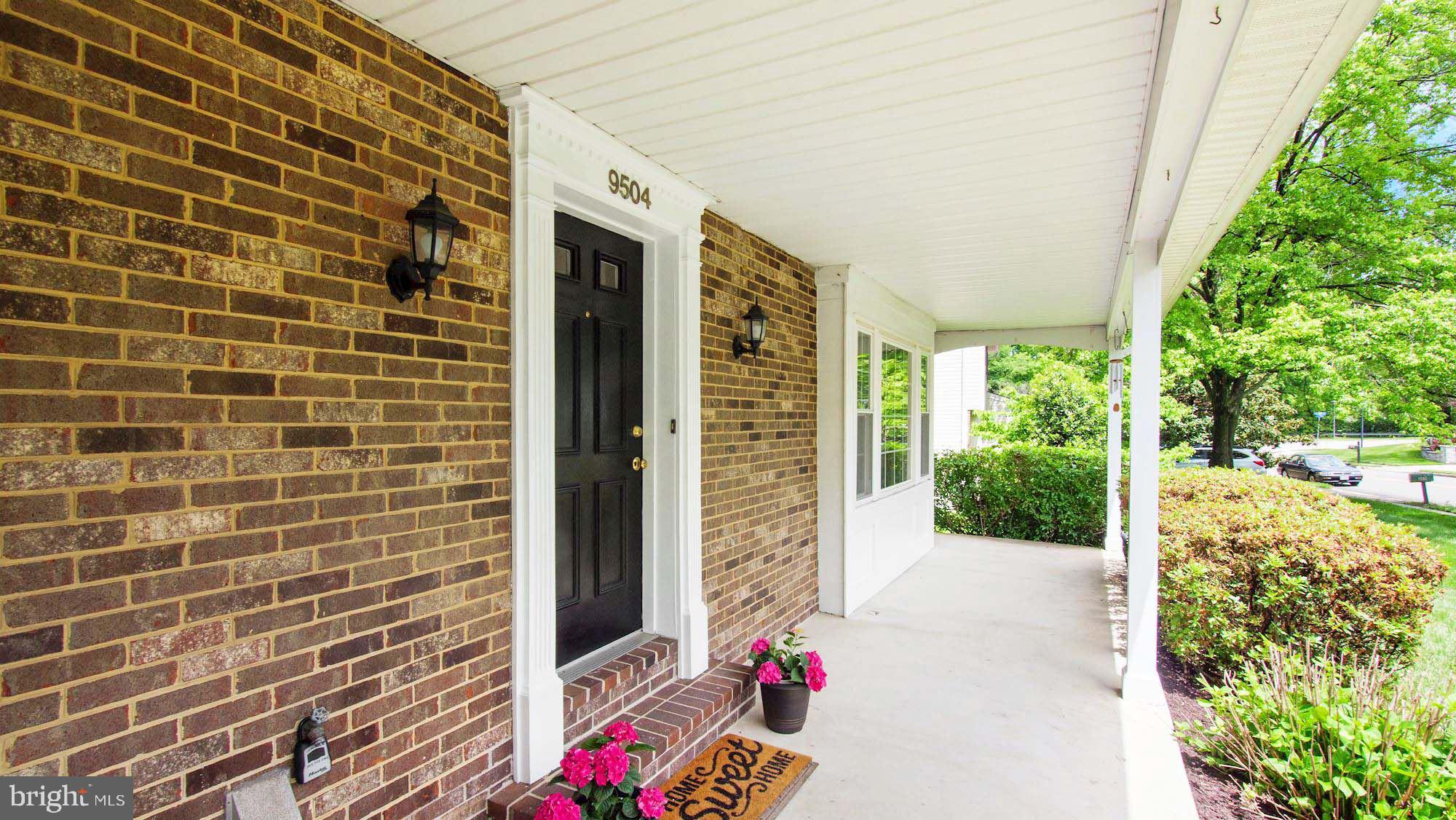 9504 Burning Branch Road Burke, VA 22015 - Photo 4 of 52 Large Front Porch
