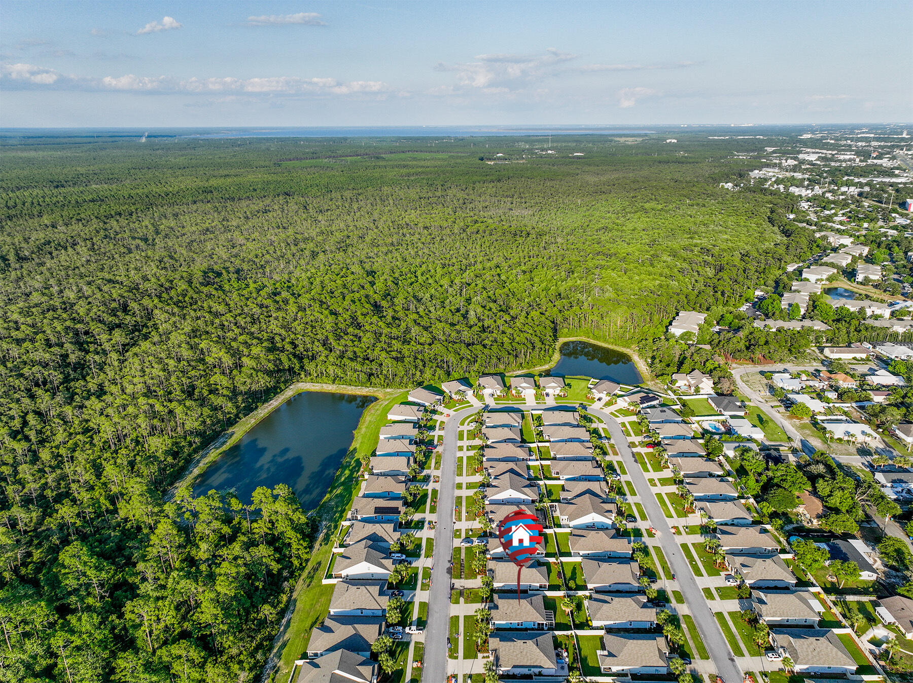 335 Blue Sage Road Panama City Beach, FL 32413 - Photo 34 of 34 a view of a city