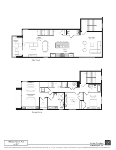 $1,299,000 | 1412 North Elk Grove Avenue, Unit F, Chicago, IL 60622