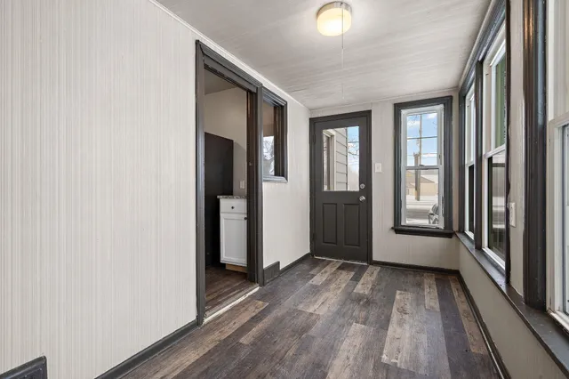 a view of gallery with window