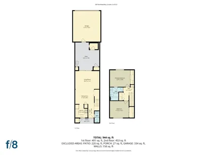 a picture of a floor plan