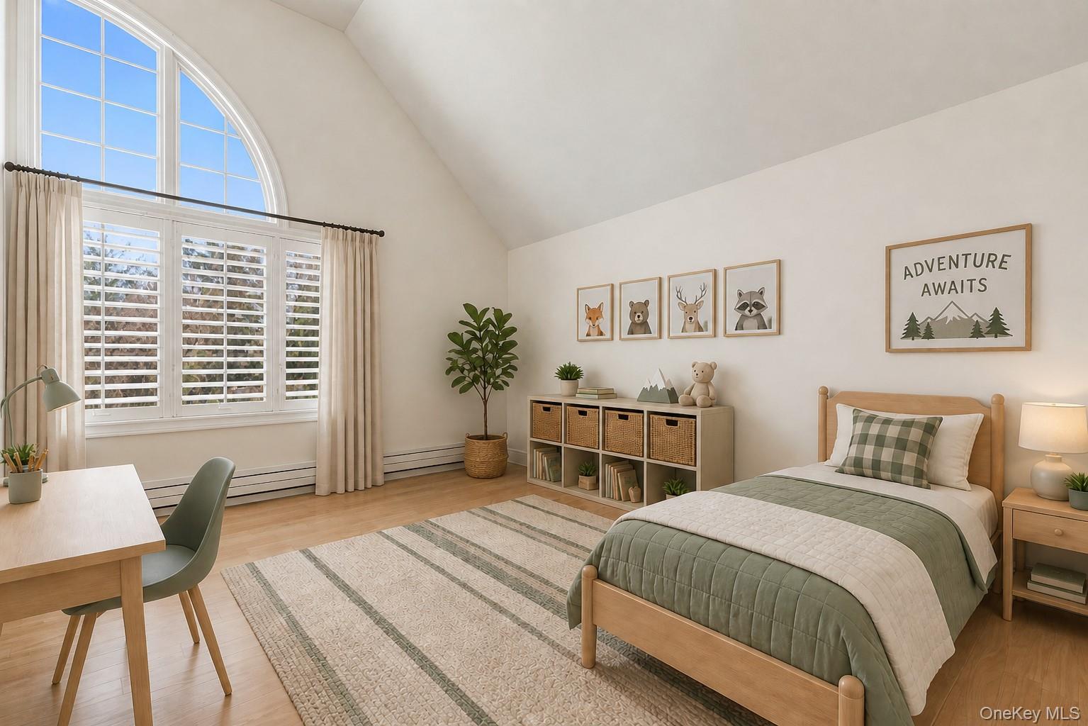 2 High Point Terrace Scarsdale, NY 10583 - Photo 19 of 42 a spacious bedroom with a bed and a window