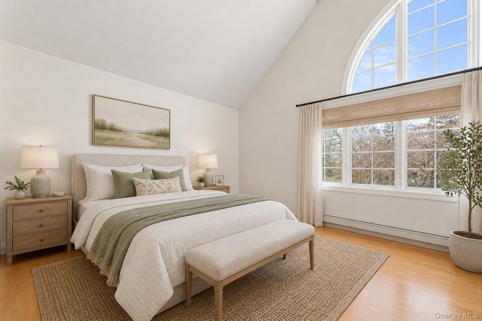 2 High Point Terrace Scarsdale, NY 10583 - Photo 21 of 42 a bedroom with a bed and a large window