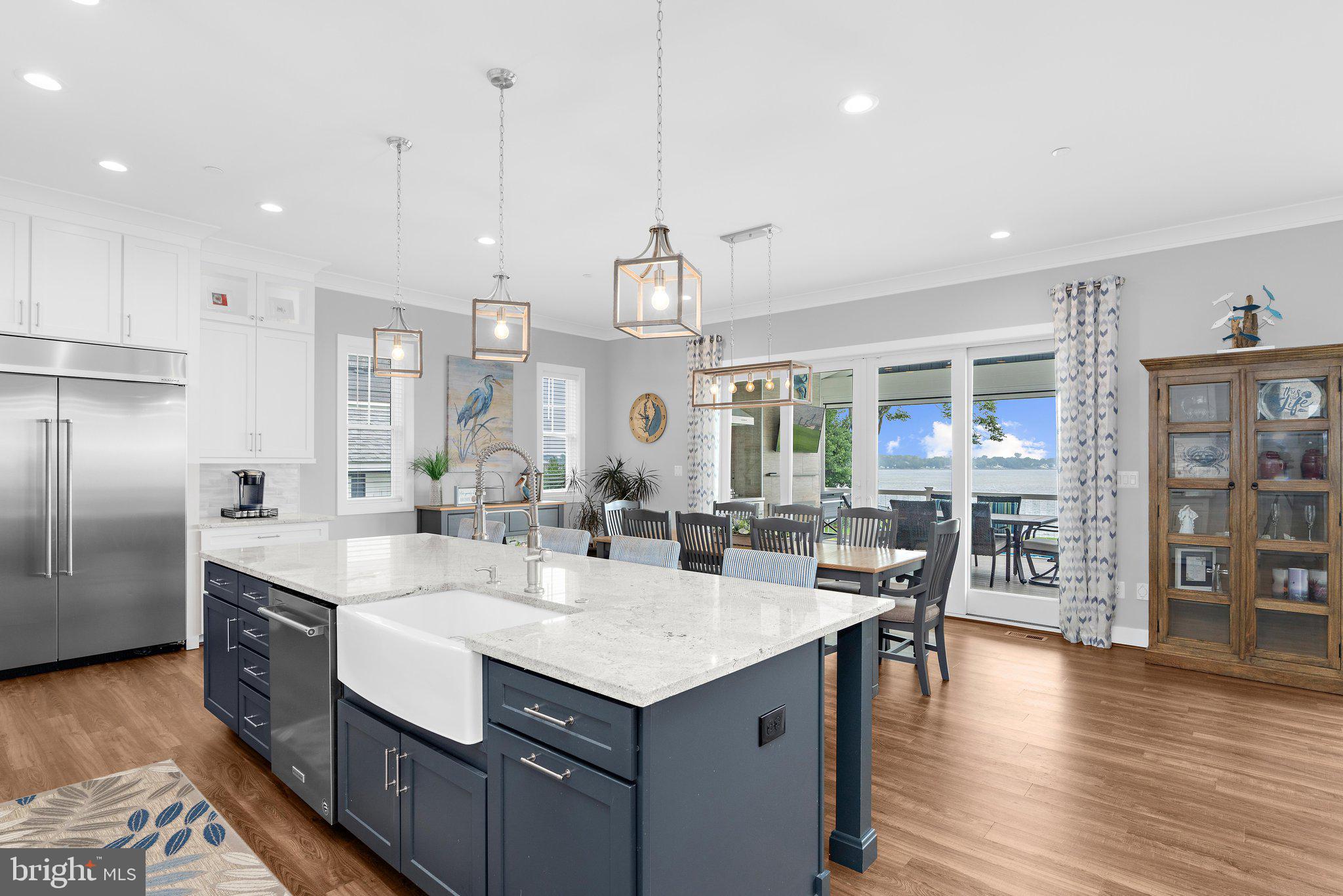 7429 Bay Front Road Sparrows Point, MD 21219 - Photo 21 of 86 Incredible kitchen island