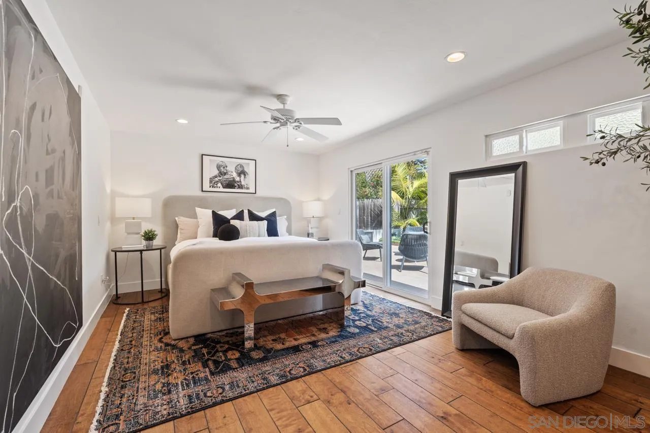 13711 Mercado Drive Del Mar, CA 92014 - Photo 29 of 46 a bedroom with a bed and a couch