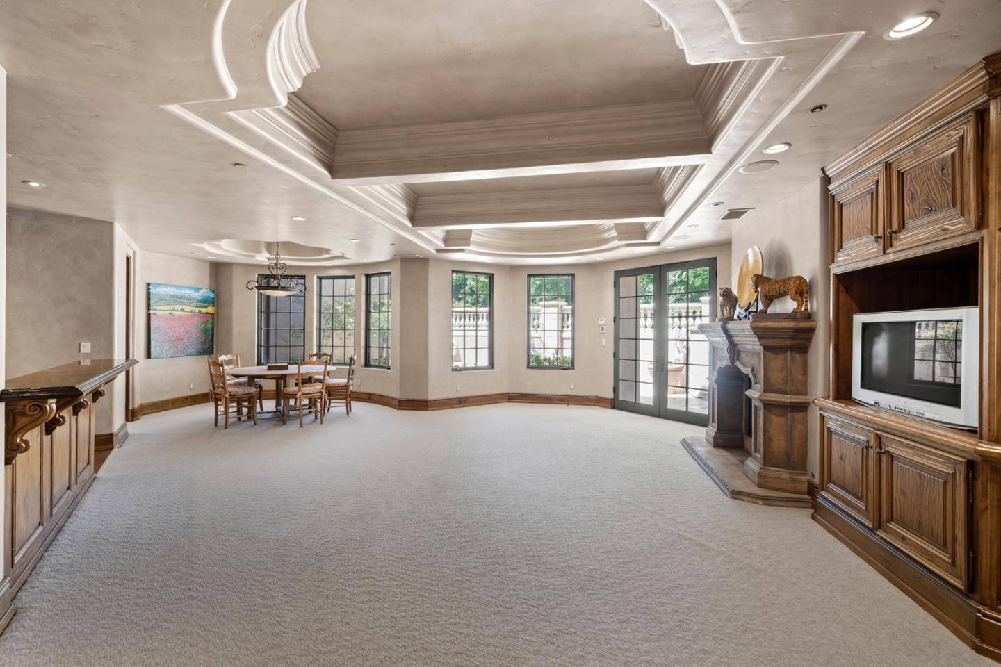 25751 Elena Road Los Altos Hills, CA 94022 - Photo 47 of 80 a view of a livingroom with furniture and a fireplace