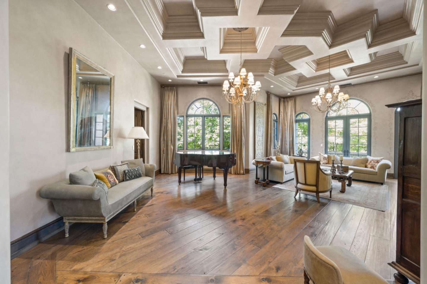 25751 Elena Road Los Altos Hills, CA 94022 - Photo 9 of 80 a living room with furniture and a large window