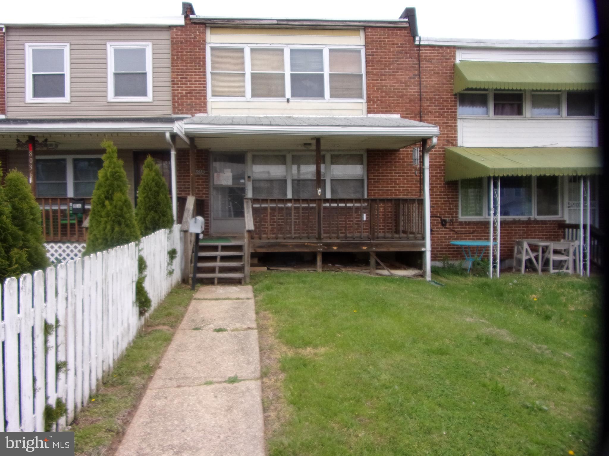 8038 Wynbrook Road Baltimore, MD 21224 - Photo 1 of 27 8038 Wynbrook Rd 21224 Front