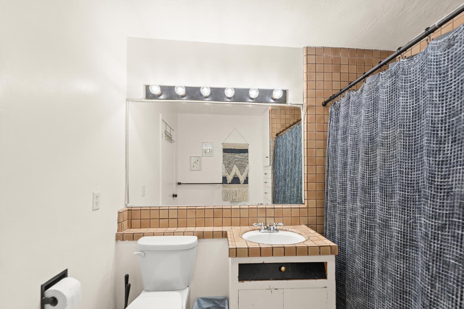 738 Webster Street Colusa, CA 95932 - Photo 42 of 56 a bathroom with a sink a toilet and mirror