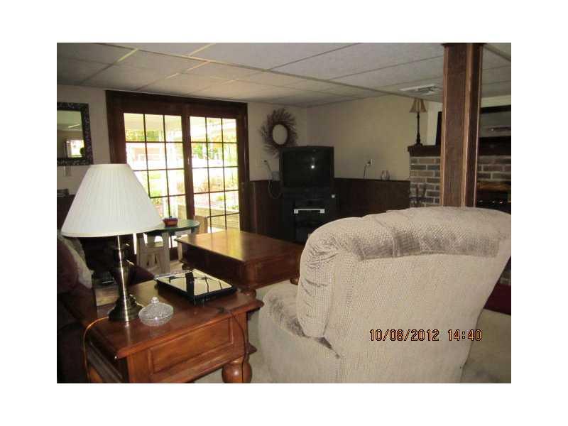 Family Room. French doors lead out to covered patio