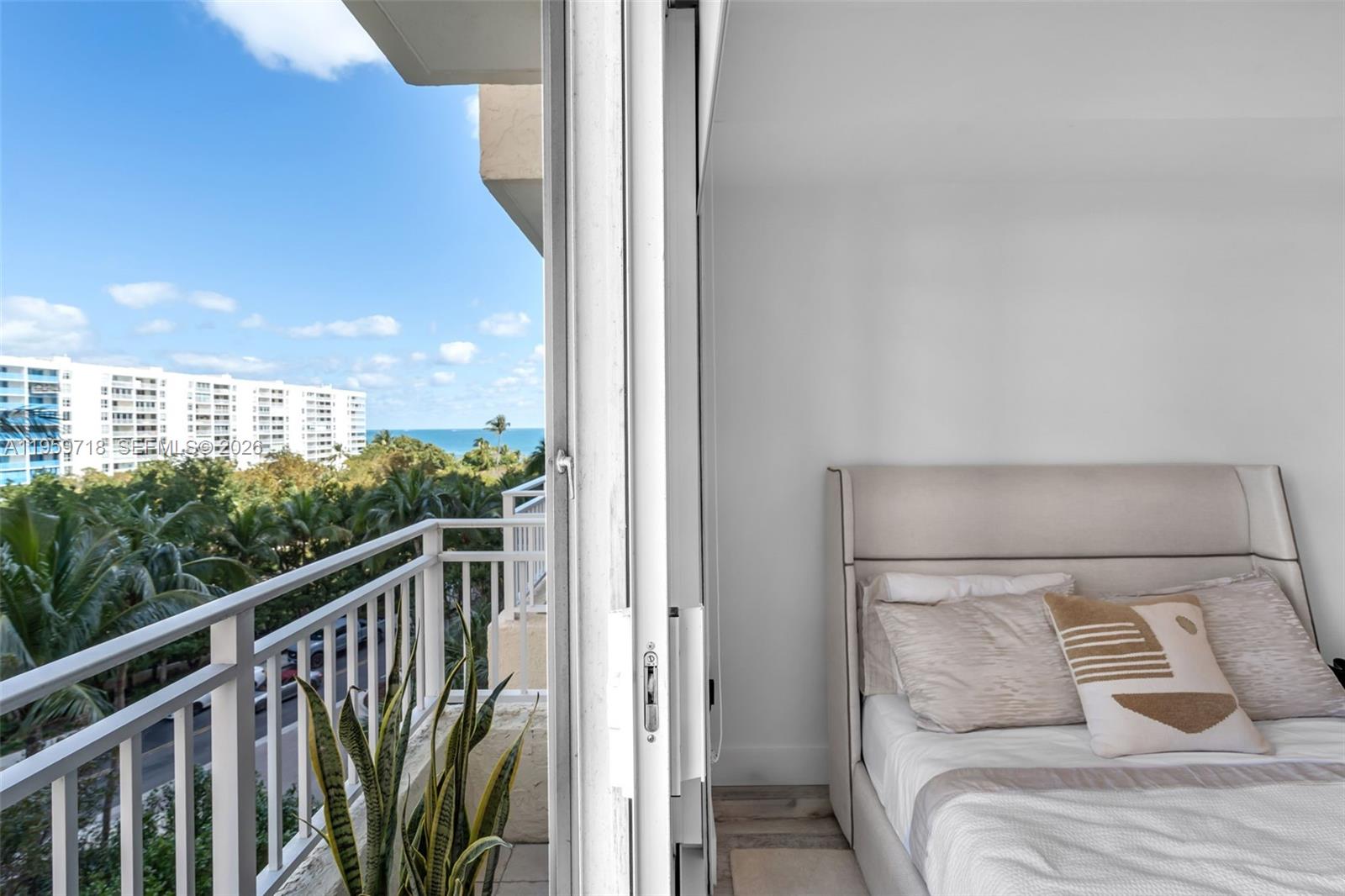 791 Crandon Boulevard, Unit 501 Key Biscayne, FL 33149 - Photo 19 of 42 Terrace Off Guest Bedroom #2