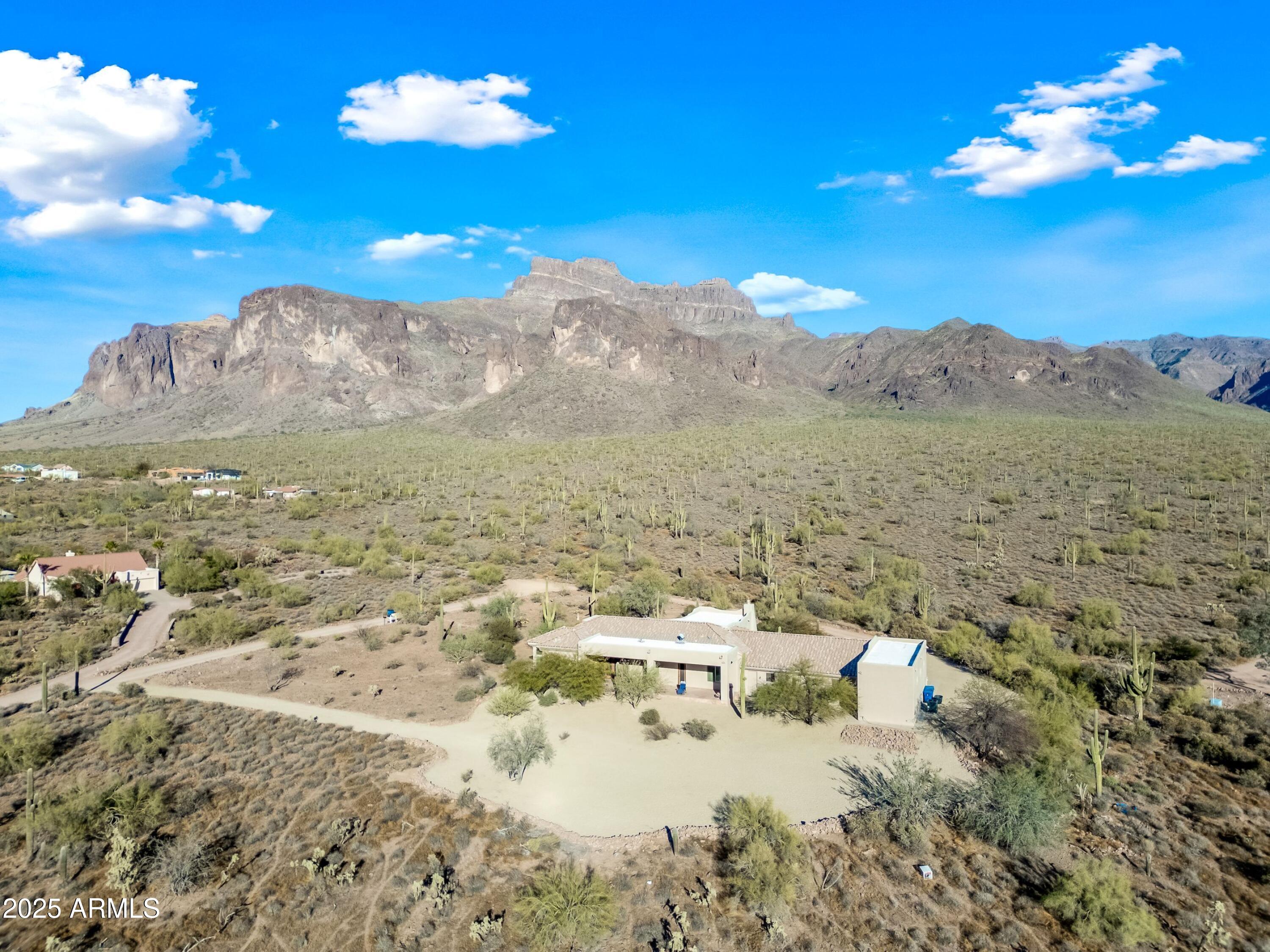 148 North La Barge Road Apache Junction, AZ 85119 - Photo 60 of 60 back drone 2