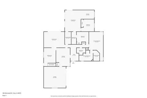 $429,900 | 106 East Sherwood Drive, Cary, IL 60013
