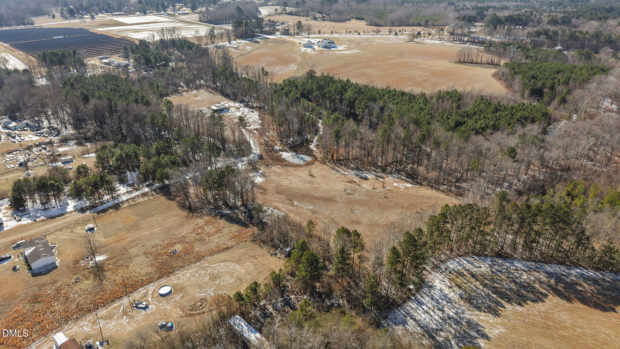 0 Taylor's Store Road Nashville, NC 27856 - Photo 6 of 12 a view of a yard with snow
