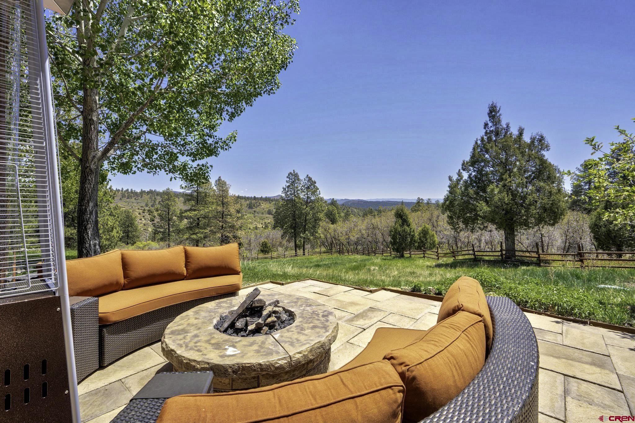 50 West Durango Ridge Road Durango, CO 81301 - Photo 15 of 45 a view of a yard with furniture