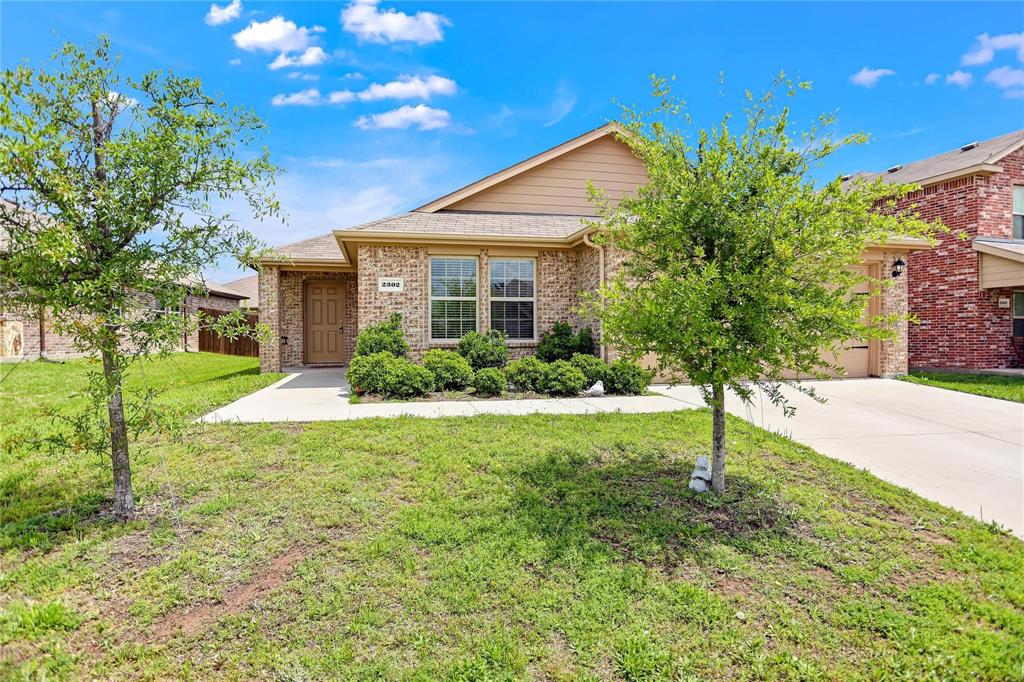 2302 San Marcos Drive Forney, TX 75126 - Photo 2 of 27 a view of a house with backyard and a tree