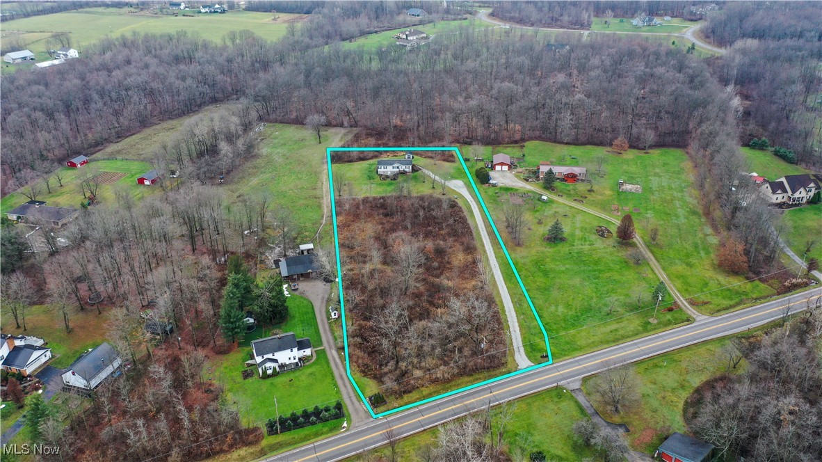 17296 Old State Road Middlefield, OH 44062 - Photo 4 of 44 Aerial view with a rural view